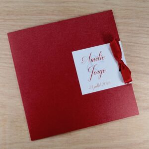 faire-part de mariage sobre et élégant