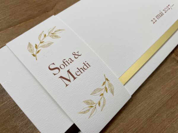 Faire-part Mariage thème oriental