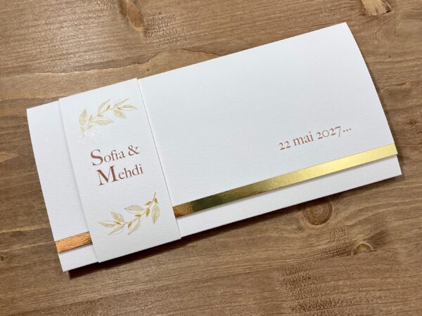 Faire-part Mariage thème oriental
