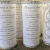 menus mariage thème cabaret