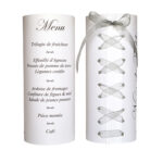 Menu photophore corset