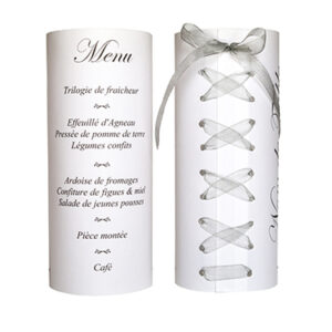 Menu photophore corset