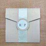 Faire-part de mariage issue d'une création artisanale de fabrication française