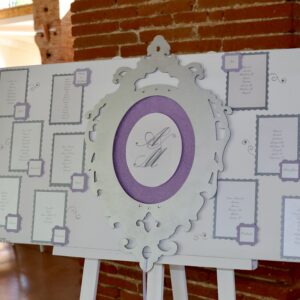 plan de table baroque