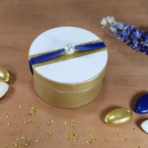 boîte à dragées avec perle nacré