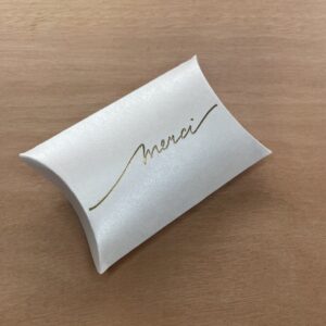 Boîte à dragées mariage sobre