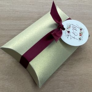 boîte à dragées mariage élégant