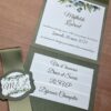 faire-part de mariage enveloppe avec pochette et cartons
