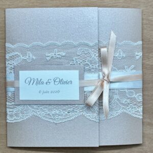 Faire-part de mariage extraordinaire