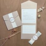 faire-part mariage couleur nude simone et sophie