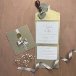 faire-part mariage cachet de cire simone et sophie