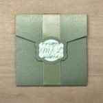 Faire-part de mariage classique chic