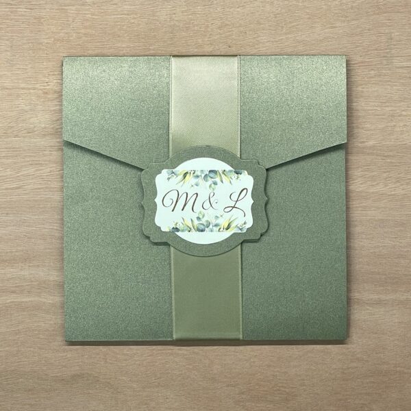 Faire-part de mariage classique chic