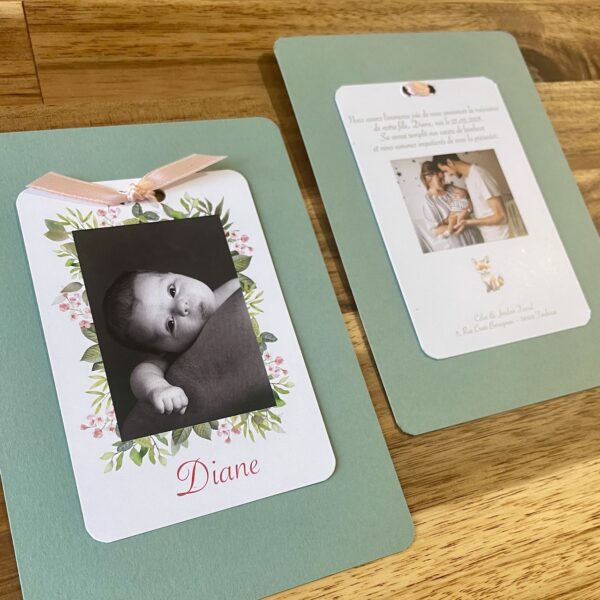 faire-part de naissance avec photo