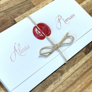 Faire-part de mariage moyen âge