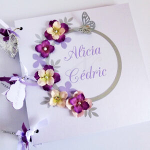 Livre d'or mariage création personnalisée