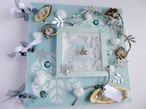 Livre d'or mariage création personnalisée