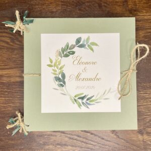 Livre d'or mariage création personnalisée