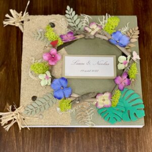 Livre d'or mariage création personnalisée