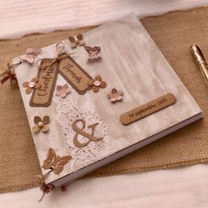 Livre d'or mariage création personnalisée