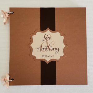 Livre d'or mariage création personnalisée