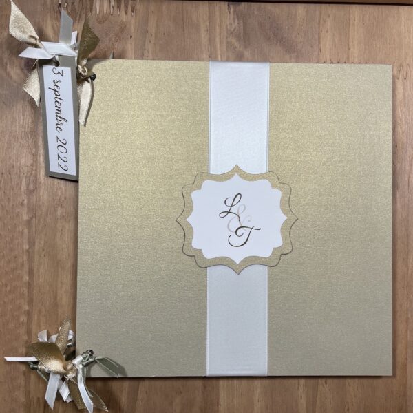 Livre d'or mariage création personnalisée
