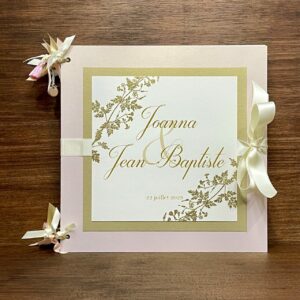 Livre d'or mariage, création sur mesure personnalisable