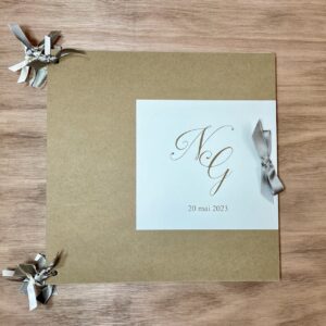 Livre d'or mariage création personnalisée