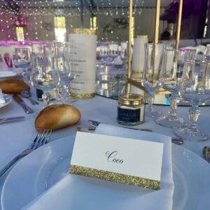 marque-place strass