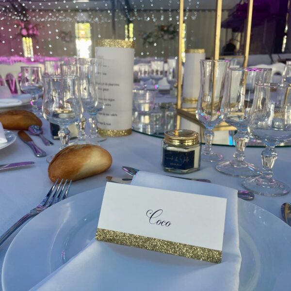 marque-place strass
