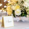 nom de table mariage romantique