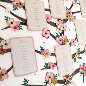 somptueux plan de table mariage