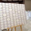 Plan de table dentelle