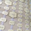 plan de table mariage avec dentelle