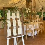 Plan de table grillage lumineux