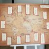 plan de table mariage thème voyage