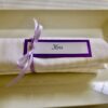 étiquette noeud ruban serviette pour prénoms invités
