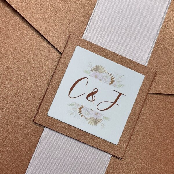 bandeau initiales faire-part mariage