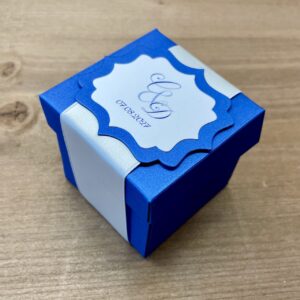 boite cube dragées mariage