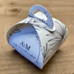 boite dragées mariage végétal graphique