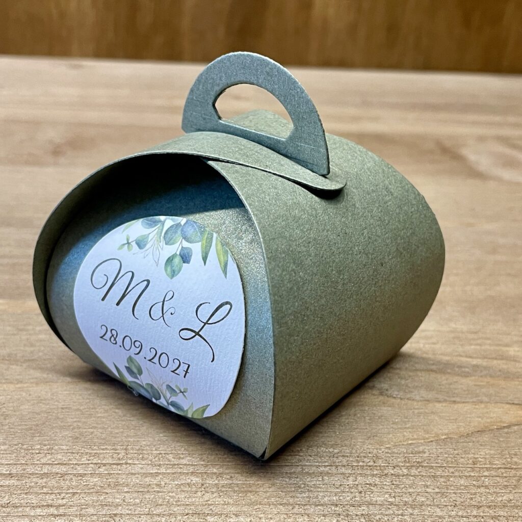 boite drag&eacute;es vert dor&eacute;