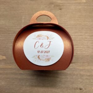 cadeau invité terracotta