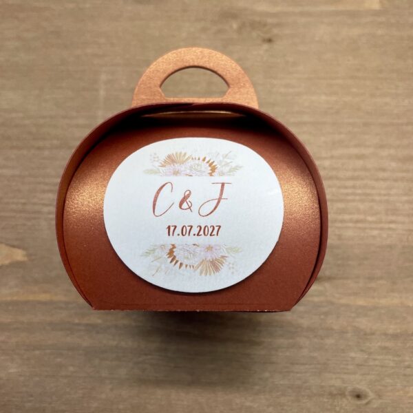 cadeau invité terracotta