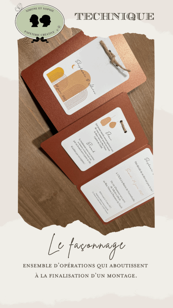 façonnage du papier