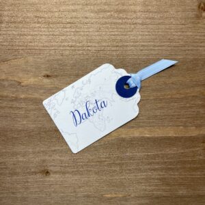 mariage prénom invité étiquette bagage