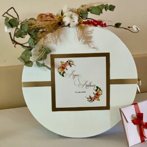 urne mariage création artisanale