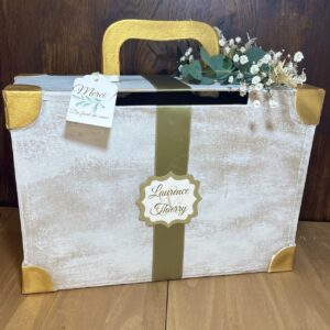 urne valise pour dons mariage